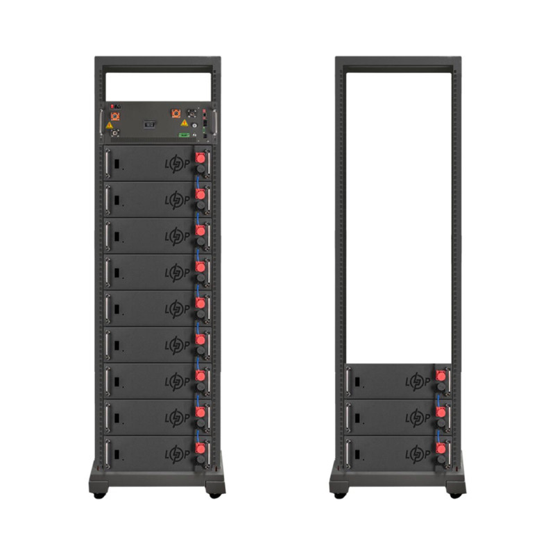 Акумулятор LP LiFePO4 Battery HVM 614,4V 100Ah (61440 Wh) BMS 160А P AB Lrack black