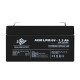 Акумулятор AGM LPM 6V - 1.3 Ah Уцінка 10.2024