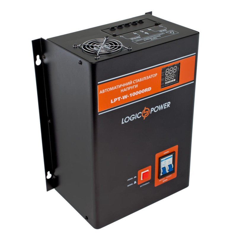 Стабілізатор напруги LPT-W-10000RD BLACK (7000W)