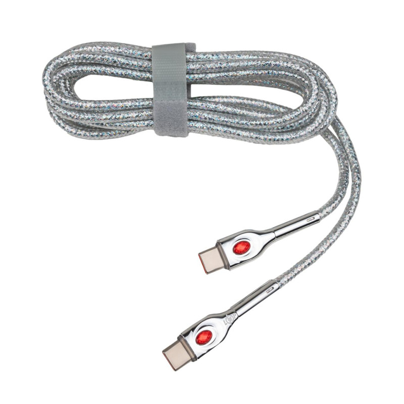 Кабель (шнур) LP USB Type-C to USB Type-C 65W зі швидкою зарядкою (QC) 2м C652MC