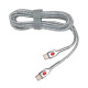 Кабель (шнур) LP USB Type-C to USB Type-C 65W зі швидкою зарядкою (QC) 2м C652MC