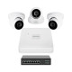 Комплект відеоспостереження на 3 камери GV-IP-K-W81/03 5MP
