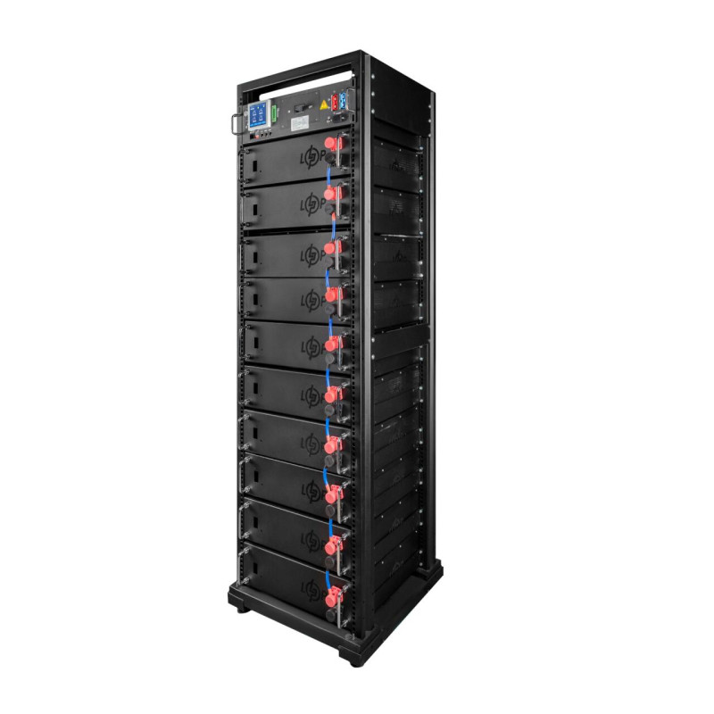 Акумулятор LP LiFePO4 Battery HVM 512V 100Ah (51200 Wh) BMS 125А AB Lrack black