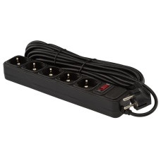 Мережевий фільтр LP-X5 10 м Black