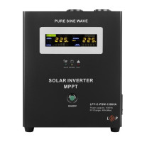 Сонячний інвертор (ДБЖ) LogicPower LPY-С-PSW-1500VA (1050Вт) MPPT 24V