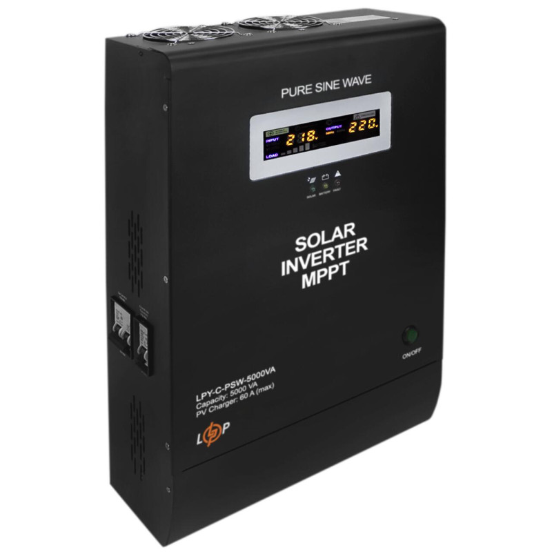 Сонячний інвертор (ДБЖ) LogicPower LPY-C-PSW-5000VA (3500W) MPPT48V