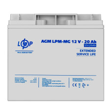 Акумулятор мультигелевий LPM-MG 12V - 20 Ah Уцінка 08.2024