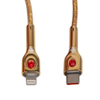 Кабель (шнур) LP USB Type-C на Lightning 30Вт зі швидкою зарядкою (QC) 1м C301ML