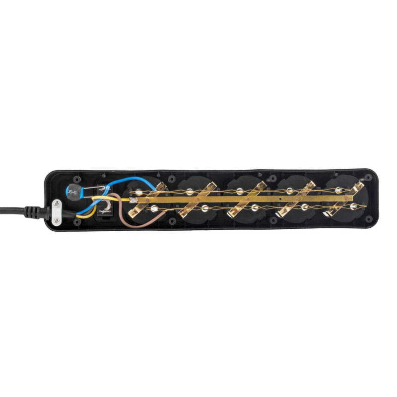 Мережевий фільтр LP-X5 10 м Black