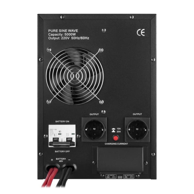 ДБЖ з правильною синусоїдою 48V LPY-B-PSW-7000VA+(5000Вт)10A/20A Уцінка