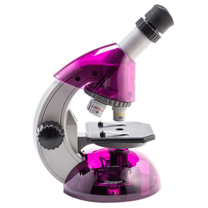 Мікроскоп SIGETA MIXI 40x-640x PURPLE (з адаптером для смартфона)