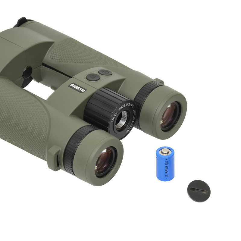 Бінокль SIGETA RANGECRAFT 10x42 (з лазерним далекоміром до 2000 м)