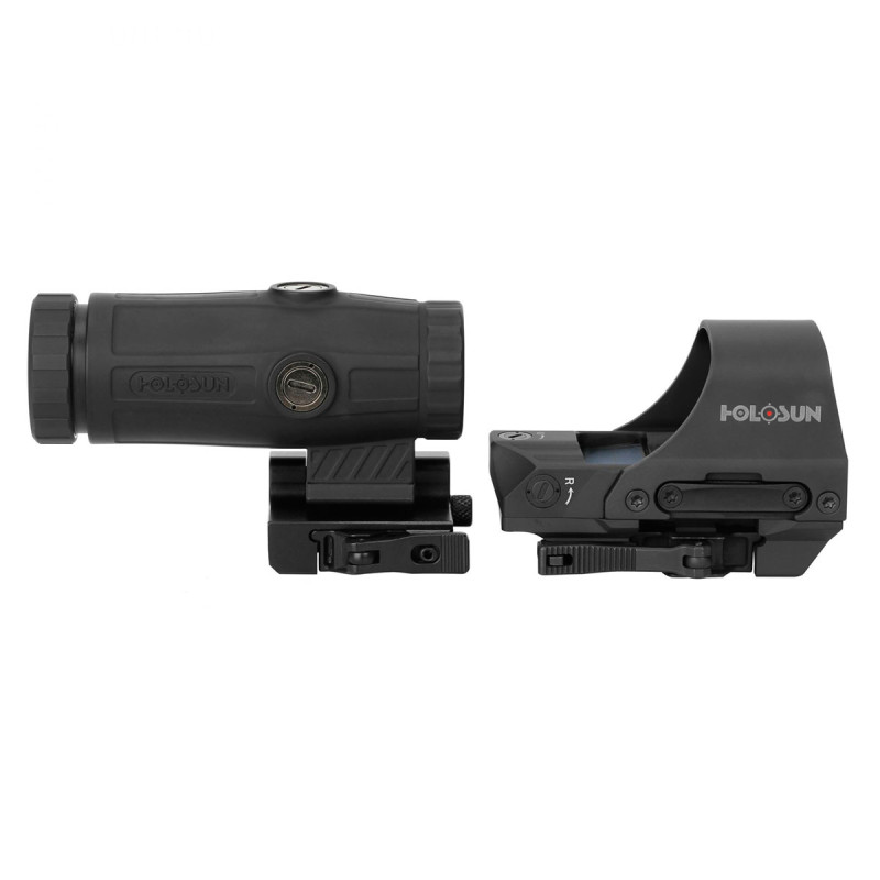 Коліматорний приціл HOLOSUN HE510C-GR та збільшувач HM3X (Combo Set)