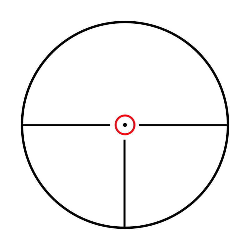 Оптичний приціл KONUS KONUSPRO M-30 1-4x24 Circle Dot IR