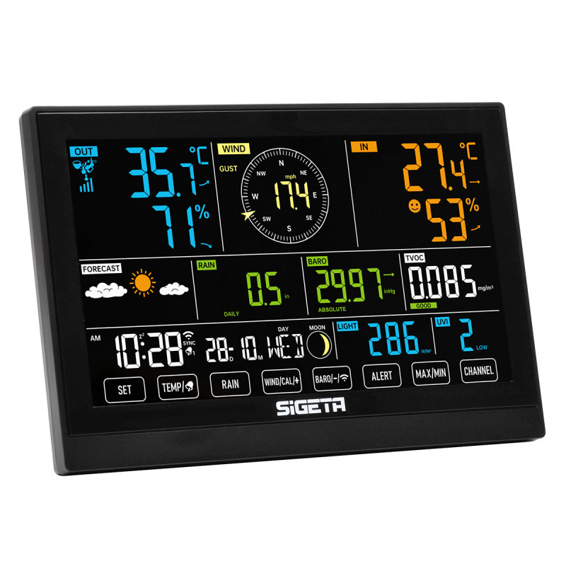 Метеостанція SIGETA SmartMeteo Max 8-in-1 Wi-Fi