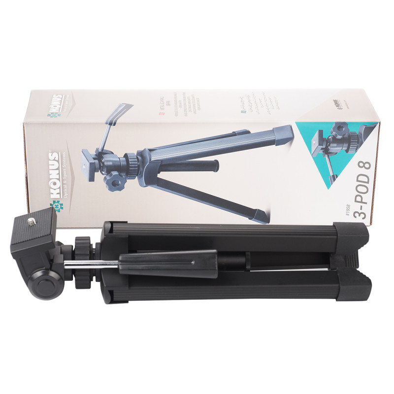 Штатив KONUS TRIPOD-8 (26-35 см, 2 кг)