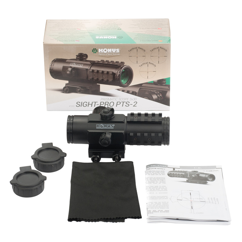 Призматичний приціл KONUS SIGHT-PRO PTS2 3x30