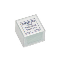 Покривне скло SIGETA 24x24 мм (100 шт.)