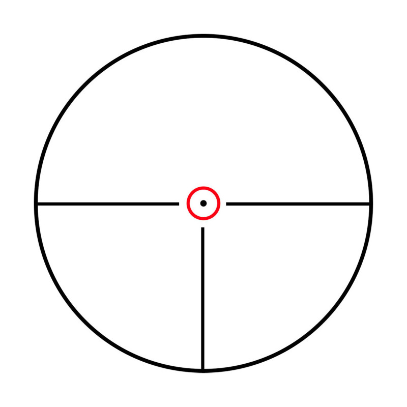 Оптичний приціл KONUS KONUSPRO M-30 1-6x24 Circle Dot IR