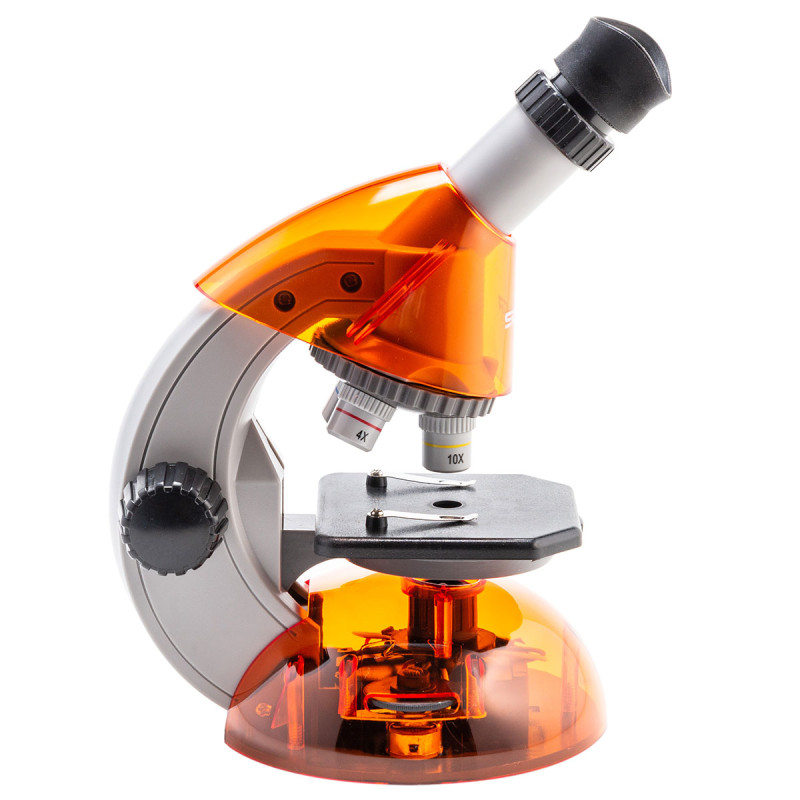Мікроскоп SIGETA MIXI 40x-640x ORANGE (з адаптером для смартфона)