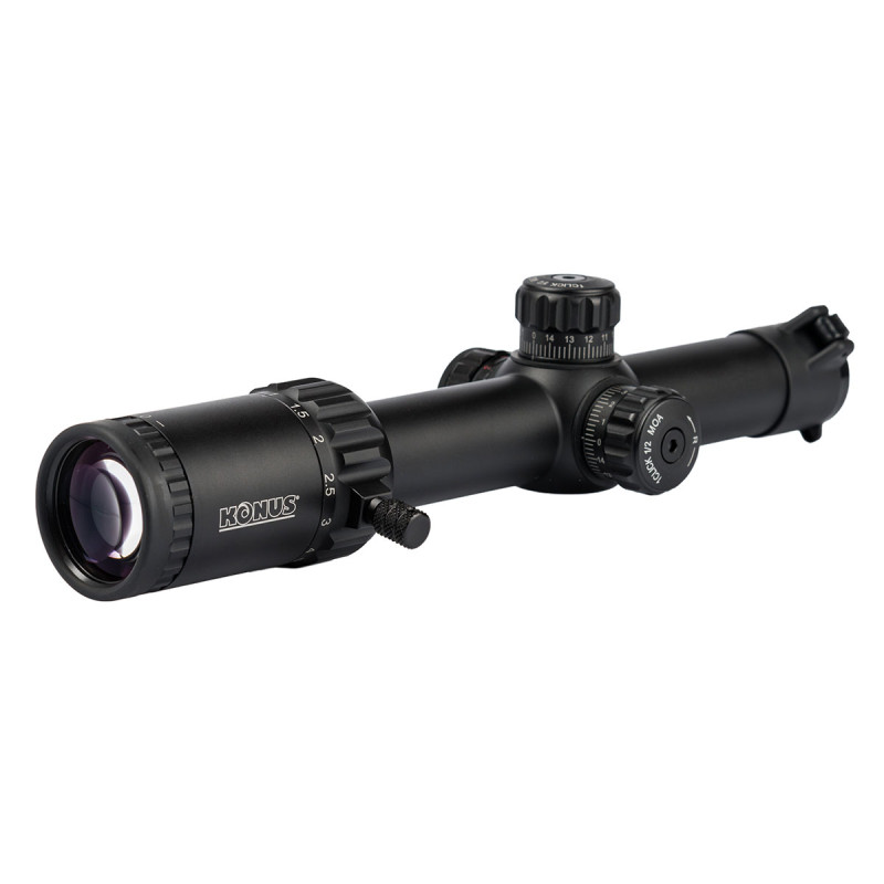 Оптичний приціл KONUS EVENT 1-10x24 Circle Dot IR