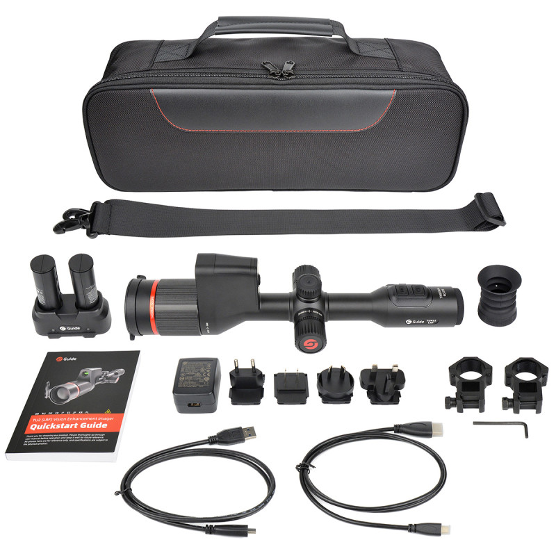 Тепловізійний приціл GUIDE TU451 LRF 400x300px 50mm (з далекоміром)