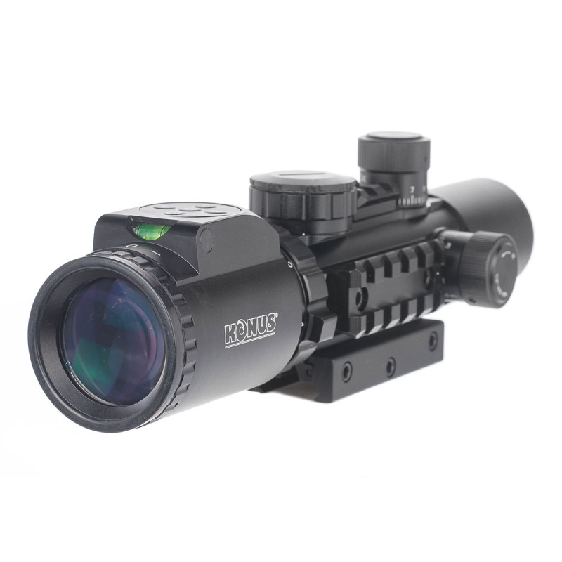 Оптичний приціл KONUS KONUSPRO AS-34 2-6x28 MIL-DOT IR