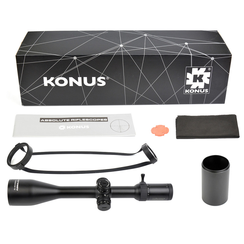 Оптичний приціл KONUS ABSOLUTE 5-40x56 ED BDC IR