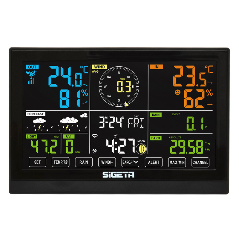 Метеостанція SIGETA SmartMeteo Pro 7-in-1 Wi-Fi