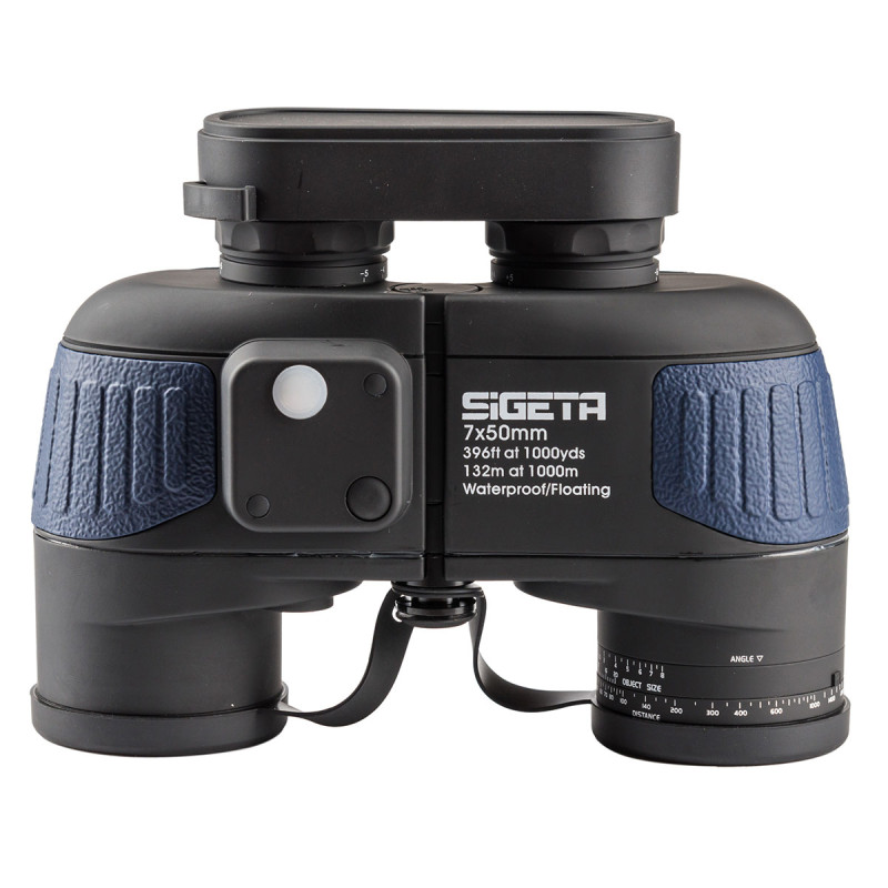 Бінокль SIGETA Admiral 7x50 Blue floating/compass/reticle морський