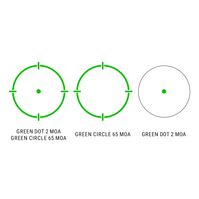 Коліматорний приціл HOLOSUN AEMS Green 221301