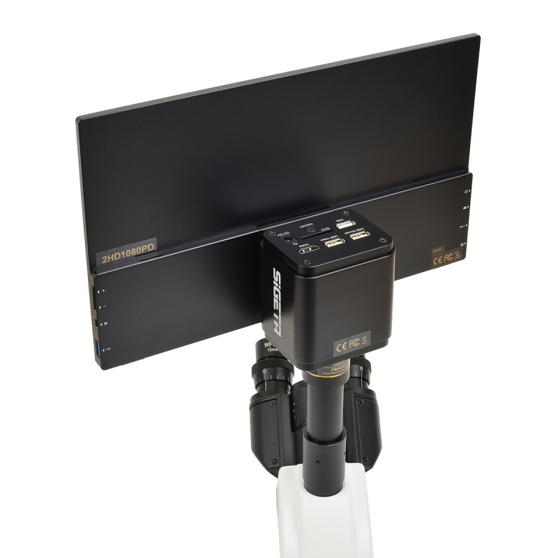 Камера для мікроскопа SIGETA MCAM4K-PRO + екран Displayer HD Touch 13.3