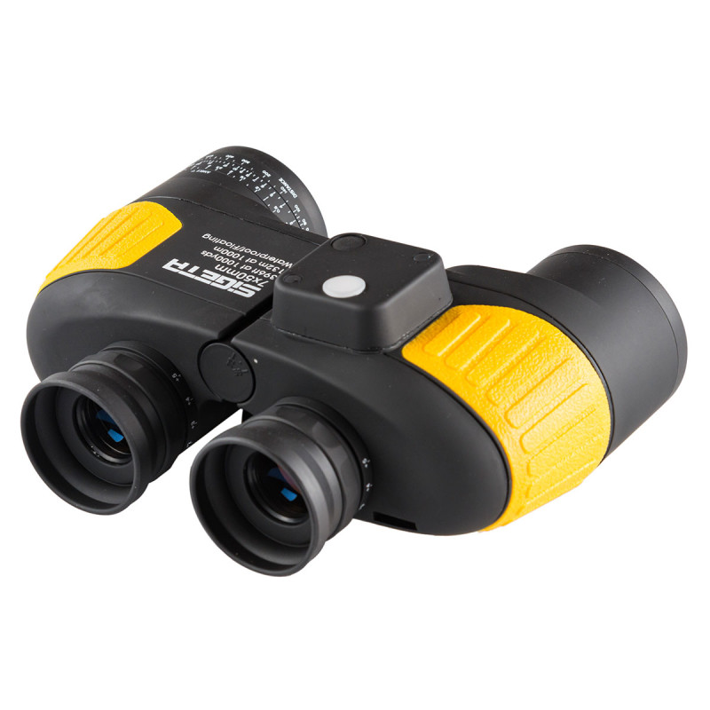 Бінокль SIGETA Admiral 7x50 Yellow floating/compass/reticle морський